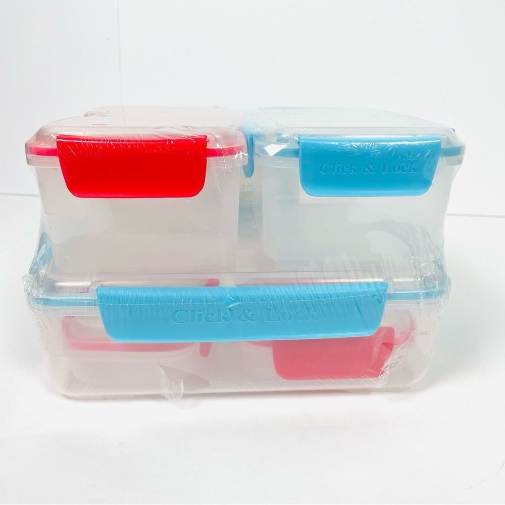 Click & Lock 12 Piece Multicolor Container Set - Picture 3 of 5